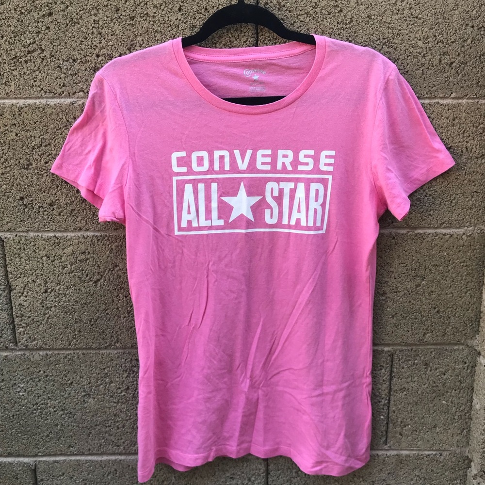 Pink Converse t-shirt